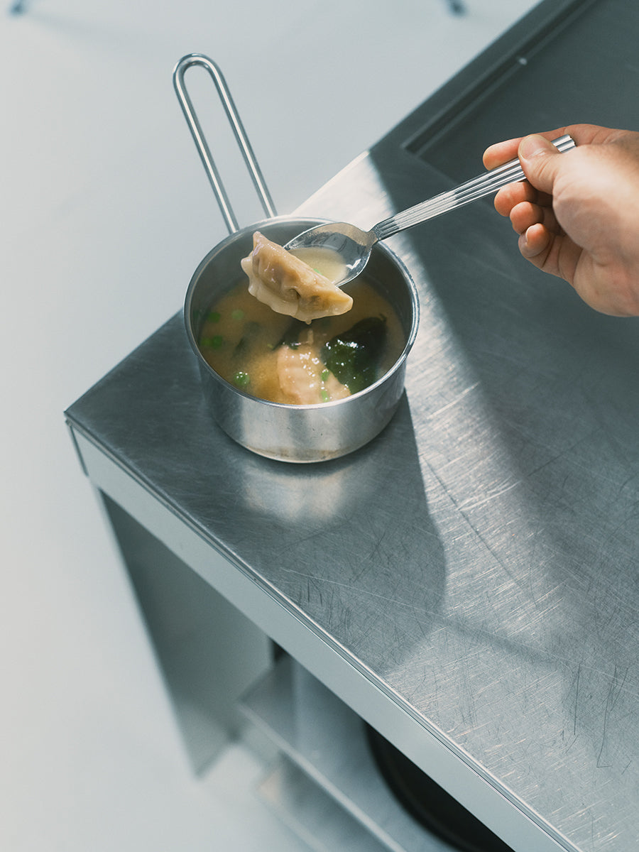 Miso dumpling suppe